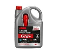 LIQUIDO ANTIGELO RADIATORE ROSSO G12+ -40C PRONTO AUTO CAMION PROTEZIONE 5LT