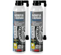 Lampa 38140 Gonfia e ripara Pneumatici - 300 ml (Confezione da 2)