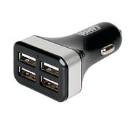 Lampa 38873 Caricabatteria 4 Porte USB, Fast Charge, 6800mA, 12V/24V