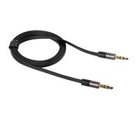 Lampa Cavo AUX Phixia 38900 – 120 cm jack stereo 3,5 mm Nero