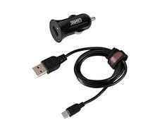 Kit 2 in 1 Micro Usb 12/24V • Caricatore (1000 mA) con spia a Led Cavo ricarica