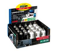 Display 20 pz - Caricabatteria 1 porta Usb - 1000 mA - 12/24V