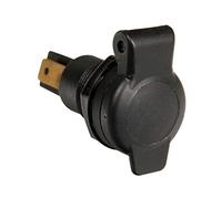 Lampa 39033 Presa Corrente DIN, Montaggio ad Incasso, 12/24V