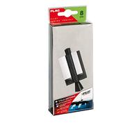 STELO ANTENNA RADIO FM AUTORADIO 8CM CORTA MICRO PER AUTO AUDI FIAT CARBON LOOK