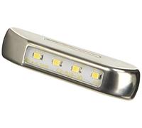 Lampa Luce ingombro perimetrale 41490 - 4 LED 12/24V cover inox - Bianco