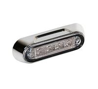 LD44 Luce A 4 Led Montaggio Superficie 12/24V - Bianco