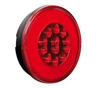 Lampa Fanale Posteriore Retronebbia O-LED 12/24V per Auto e Camion Omologato