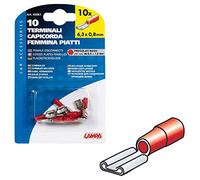Lampa 45061 10 terminali - capicorda Femmina Piatti - Rosso
