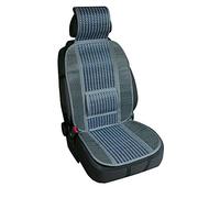 Lampa – Schienale estivo per sedile auto universale – fibra naturale di bambù, traspirante – Blu