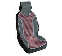 COPRISEDILE PER AUTO SCHIENALE ESTIVO FIBRA DI BAMBU ROSSO UNIVERSALE VENTILATO