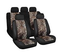 Leopard, set fodere coordinate sedili auto