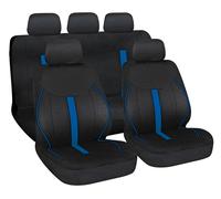 Speed, set fodere coordinate - Nero/Blu sedili auto