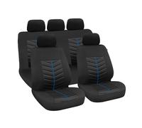 Set fodere coprisedili universali auto Rapid - Nero/Blu