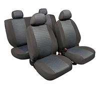Kit completo coprisedili fodere auto universali in poliestere. Antracite Rex