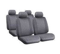 Glamur Basic-Fit, set fodere coordinate in jacquard - Grigio