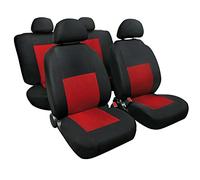 LAMPA - Sport, set fodere coordinate in jacquard - Rosso/Nero