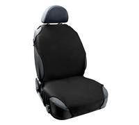 COPRISEDILE PER AUTO ELASTICIZZATO NERO POLIESTERE COPERTURA SEDILE UNIVERSALE