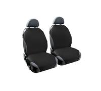 COPRISEDILE AUTO UNIVERSALE ELASTICIZZATI ANTERIORI COPPIA COPRI SEDILI NERI LAM