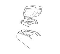 Attacco bracciolo - compatibile per Volkswagen Golf Plus (05/05>07/14)