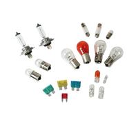Kit lampadine di ricambio 19 pezzi H7 12V + fusibili
