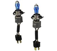 LAMPADE LAMPADINE H4 90/100W ALOGENE 12V PER AUTO 5.500K 2300 lm LUCE BIANCA