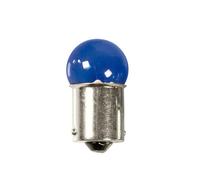 12V Blue Dyed Glass, Lampada sferica - (R5W) - 5W - BA15s - 2 pz - Scatola