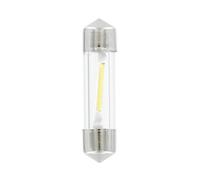Lampa Lampada siluro LED LE3L 12V COB 1 SMD x9 chips 8x36 mm Sv8 5-8 1 pz Blister
