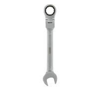 Chiave combinata con cricchetto snodato 21mm acciaio cromo