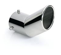 Terminale Scarico Auto Sportivo in Acciaio Inox Universale 48>70mm LAMPA
