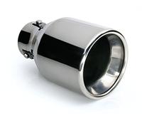TS-37 Terminale di scarico auto in acciaio inox lucidato