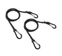 Snap-Hook, coppia corde elastiche con moschettoni in alluminio