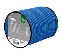 CORDA ELASTICA MULTIUSO PER TELONI TELI CAMION NAUTICA BOBINA 50MT Ø 10mm BLU