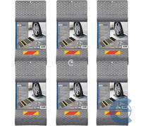 Lampa 62101 6 Pezzi Delimitatore Di Parcheggio Grigio Con Base Adesiva