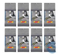 Lampa 62101 8 Pezzi X Delimitatore Di Parcheggio Grigio Con Base Adesiva