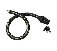 CATENA ANTIFURTO MOTO BICI CAVO IN ACCIAIO PER MONOPATTINO 120CM Ø 24 mm LAMPA