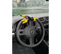 Zanna-Lock, antifurto bloccasterzo auto con blocco automatico rivestito semplice