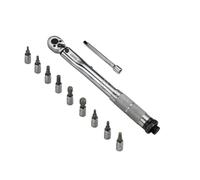 Chiave dinamometrica con cricchetto reversibile 1/4" 5-25 Nm • di precisione che