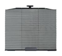 COPPIA TENDINE TENDA OSCURA PARASOLE LATERALI PER AUTO UNIVERSALI NERE 46X60CM