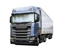Lampa 66826 Scudo termico per parabrezza camion - Nero opaco - XXL - 90x240 cm