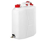 Tanica in polietilene con rubinetto in metallo - 20 L - Verticale