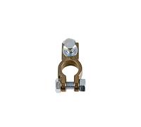 Lampa 69904 Morsetto Batteria Rinforzato, Fissaggio Cavo a capocorda su Vite - Foro capocorda Ø 8 mm - Polo Positivo