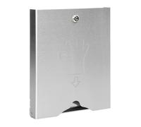 Lampa Dispenser in acciaio inox con serratura per guanti monouso