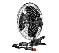 Ventilatore Oscillante Jumbo Ø 10" 12W 24V Interno Abitacolo Camion - C73113