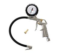 LAMPA PISTOLA GONFIAGGIO GONFIA PNEUMATICI RUOTA CON MANOMETRO MANUTENZIONE AUT