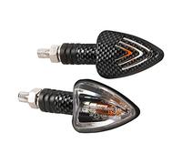 Focal 2 Frecce moto a lampadina Alogene Luce arancio Omologate E 12V 21W Carbon