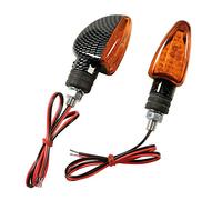Arrow, indicatori direzione coppia frecce moto - 12V LED - Carbon
