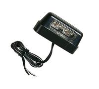LUCE TARGA A 4 LED BIANCHI ALTA VISIBILITA' SUZUKI GSX-R GSXR 600 750 1000 1300