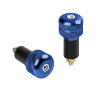 CONTRAPPESI MANUBRIO MOTO STABILIZZATORI BILANCIERI UNIVERSALI Ø 17 a 23 MM BLU