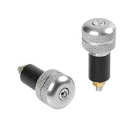 COPPIA STABILIZZATORI MANUBRIO MOTO UNIVERSALI CONTRAPPESI BILANCIERI ALLUMINIO