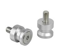 Coppia supporti cavalletto - 8x1,25 mm - Alluminio